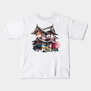 The houses of Ōsaka Kids T-Shirt